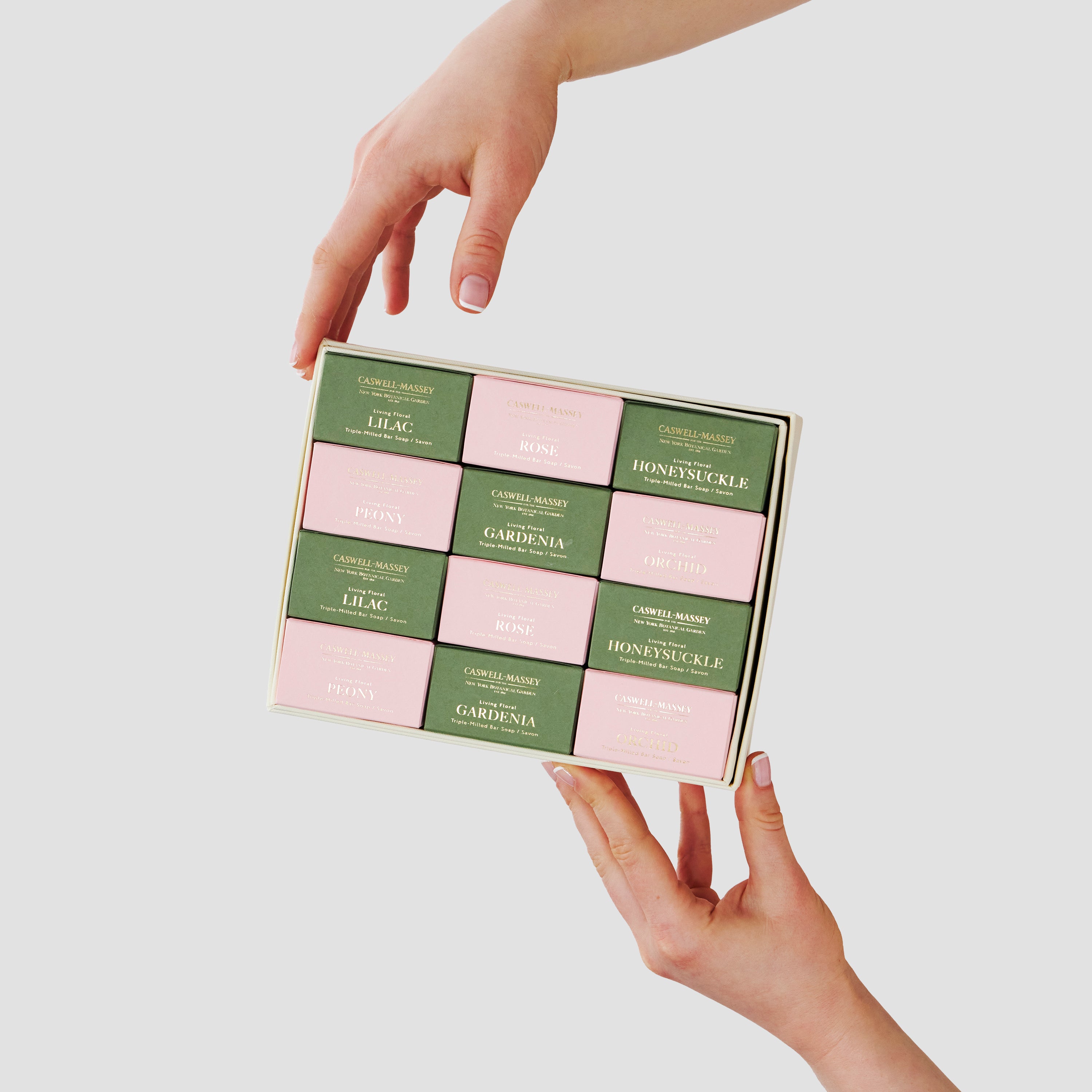 Designer Floral Twelve-Soap Collection Bar Soap Caswell-Massey®   