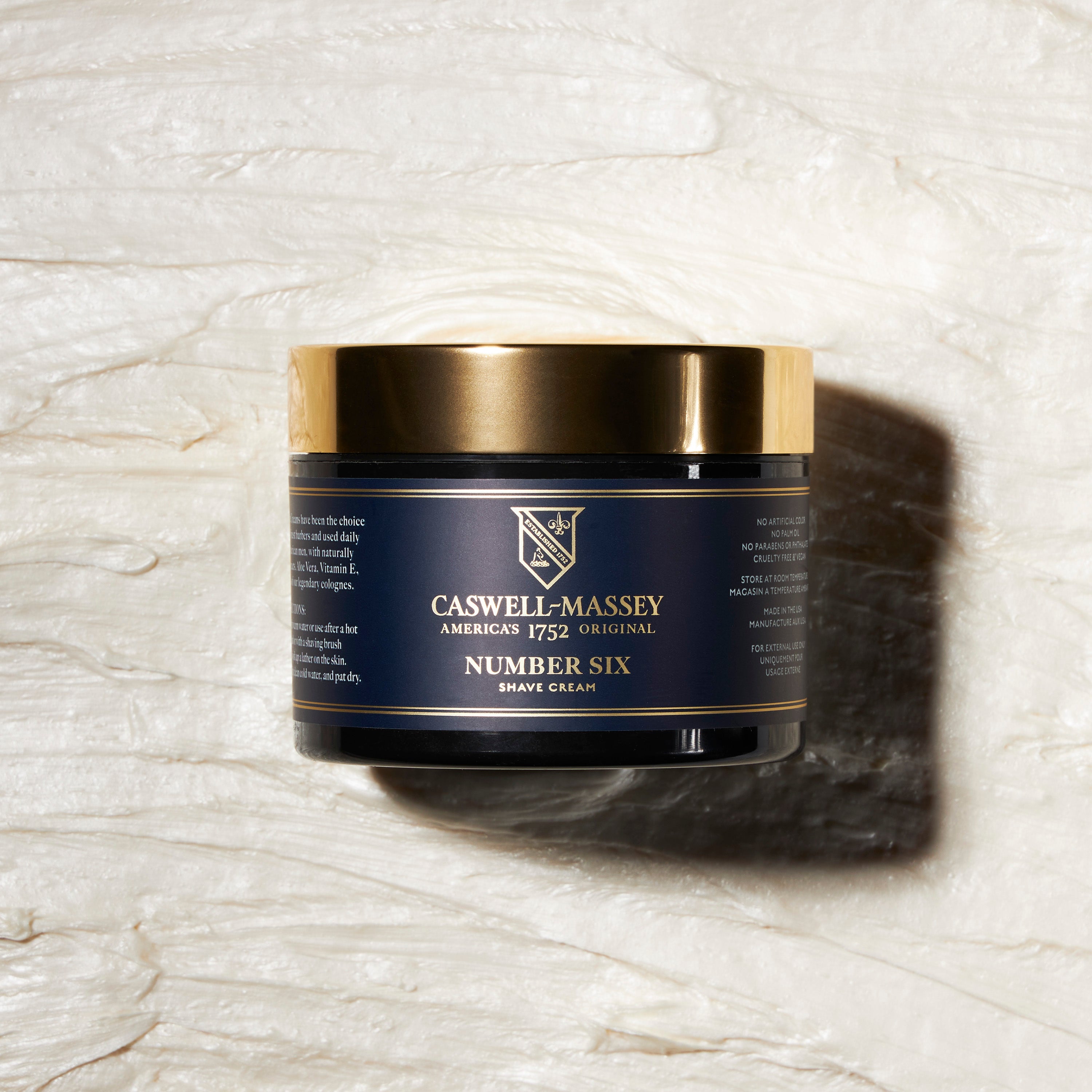 Number Six Shave Cream Shave Cream Jar Caswell-Massey®