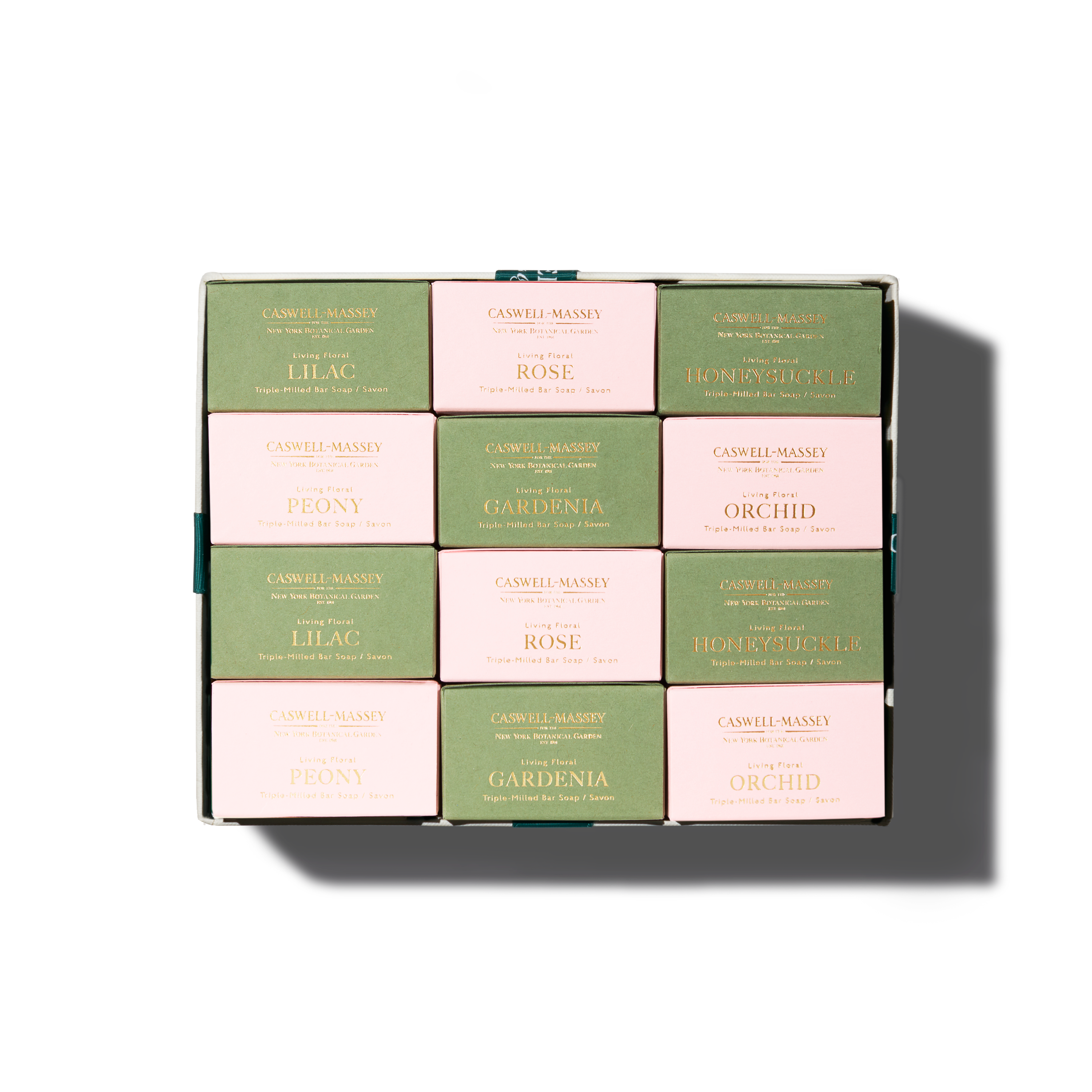 Designer Floral Twelve-Soap Collection Bar Soap Caswell-Massey®